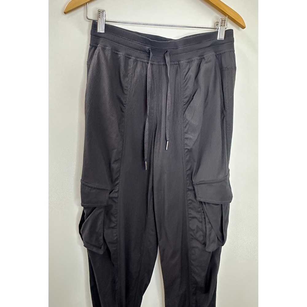Lululemon Dance Studio Relaxed-Fit Mid-Rise Cargo Jogger Pants Black Size Small - Picture 5 of 11